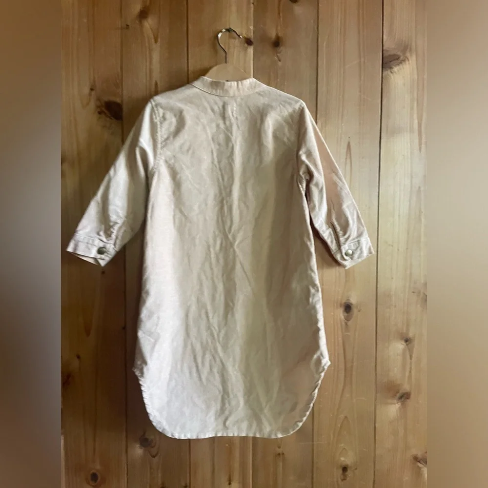 Nico Nico kids corduroy shirt dress 4 years organic cotton